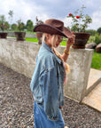CHAQUETA DENIM OVERSIZE
