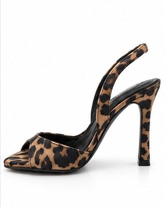 Zapatillas de Tacón Leopardo