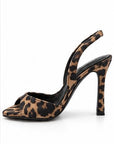 Zapatillas de Tacón Leopardo