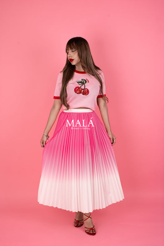 FALDA PLISADA