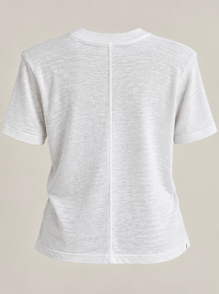 TSHIRT BÁSICA CON HOMBRERAS