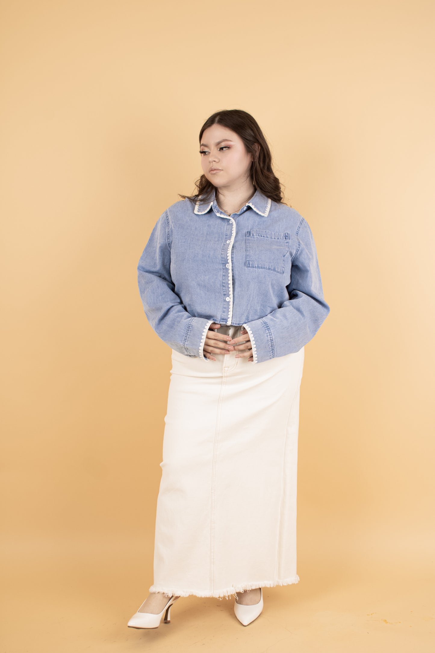 CAMISERA DENIM
