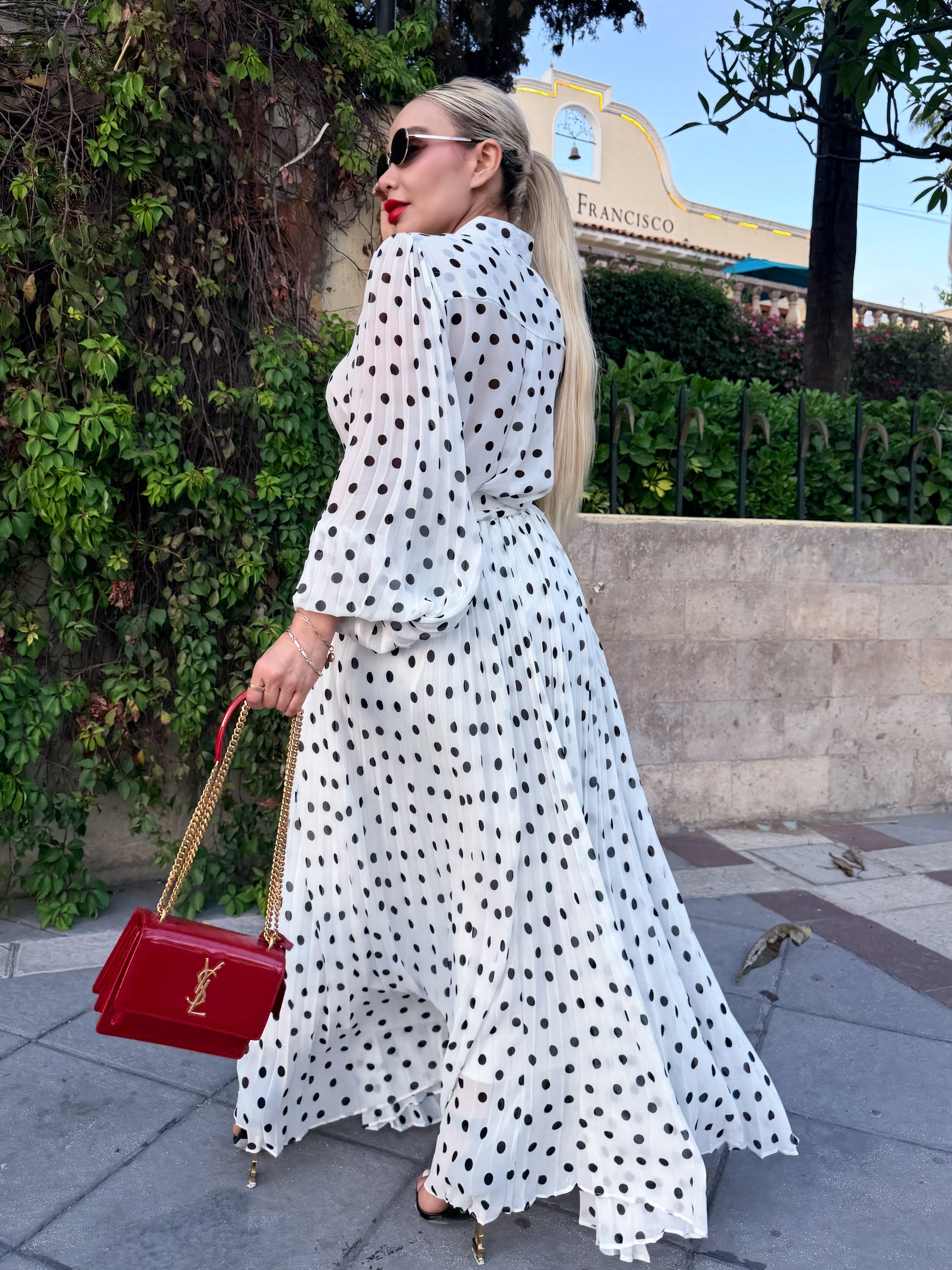 SET MAXI POLKA DOTS