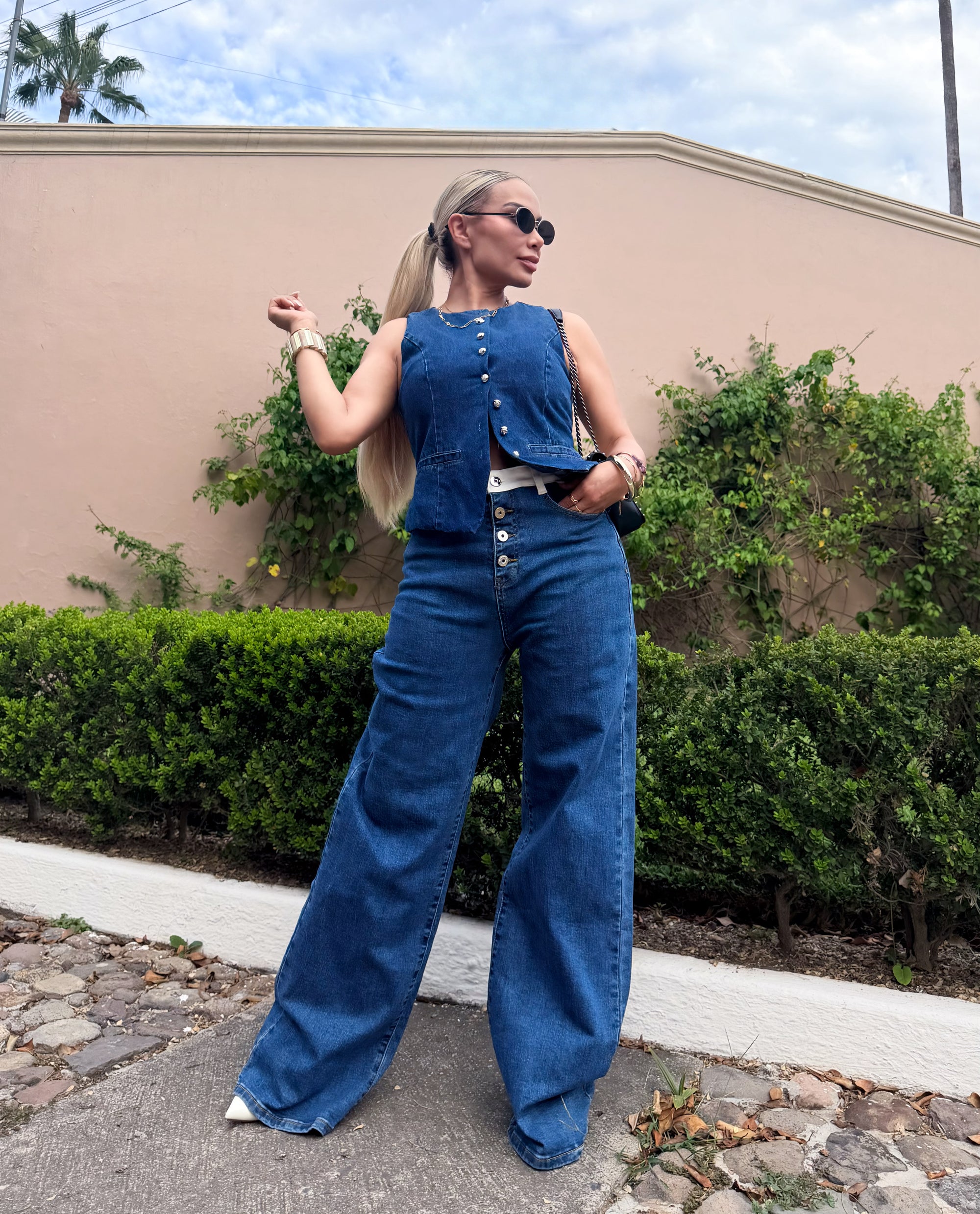 PANTALÓN DENIM DUAL