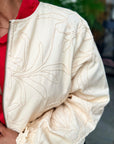CHAMARRA DENIM BORDADA