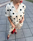 SET POLKA DOTS CON OLANES