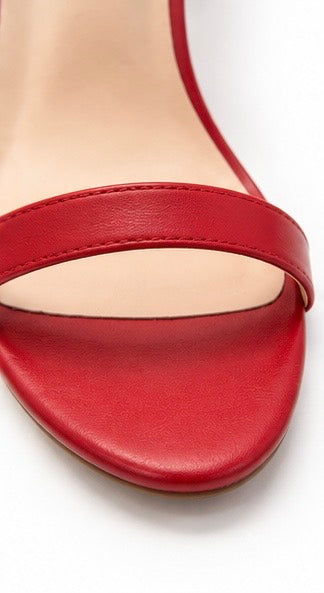 Zapatillas de tacón con lazo de organza — Negro