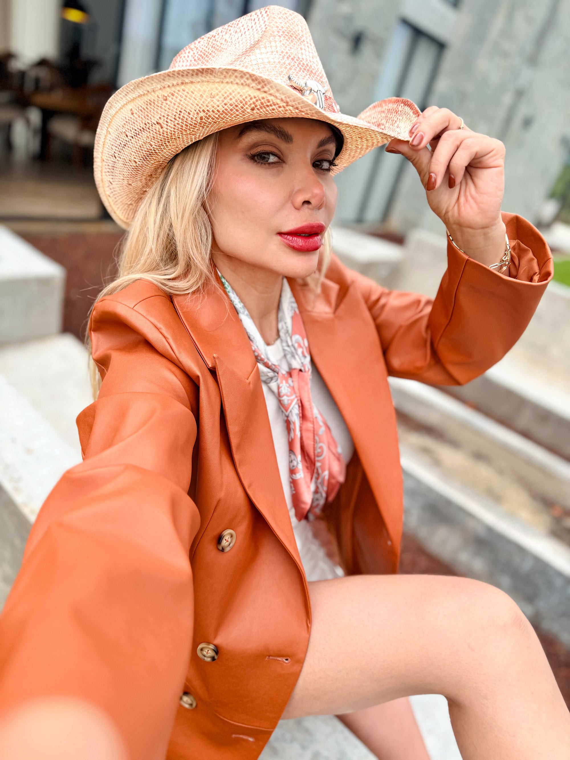 BLAZER TERRACOTA