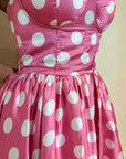 VESTIDO PINK POLKA