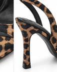 Zapatillas de Tacón Leopardo