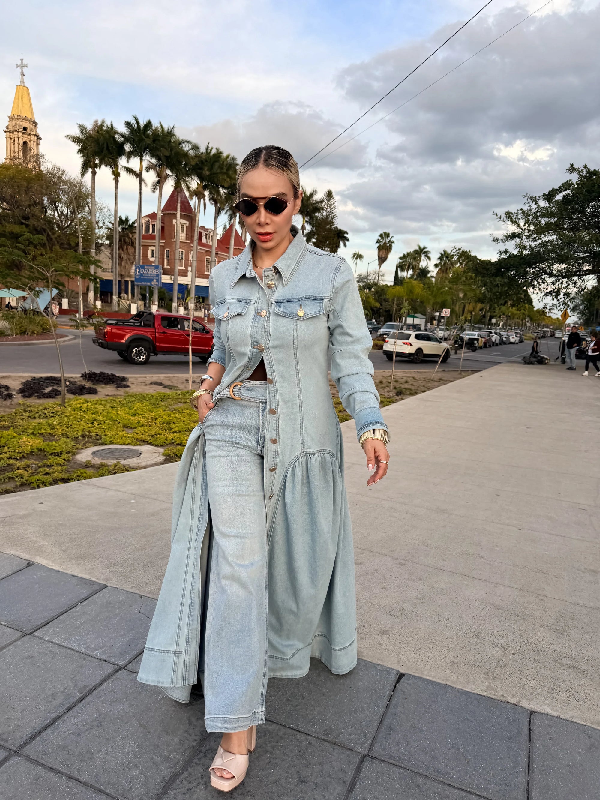 VESTIDO DENIM MAXI