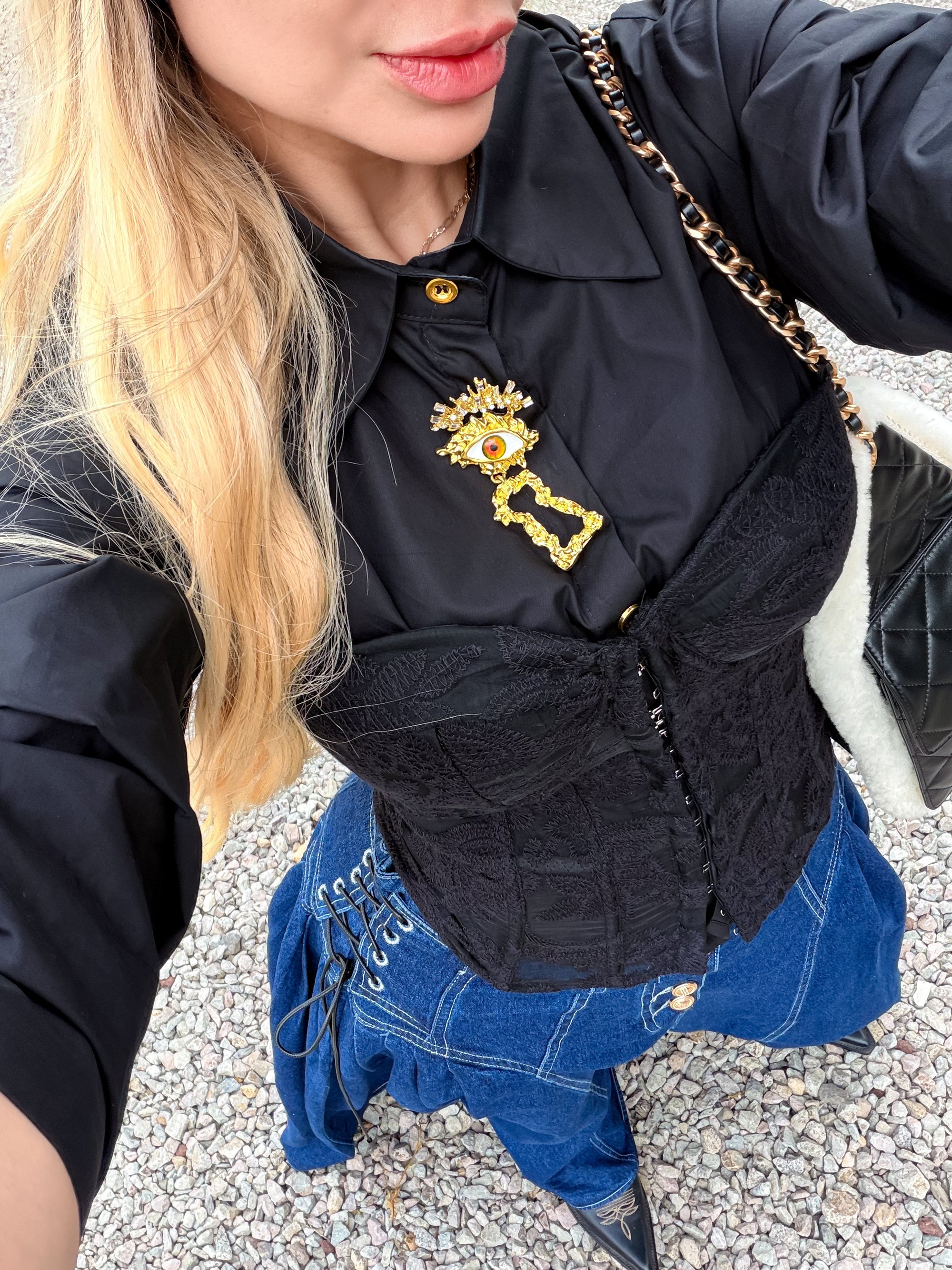 FALDA DENIM OLIVIA