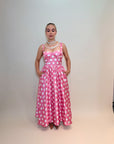 VESTIDO PINK POLKA