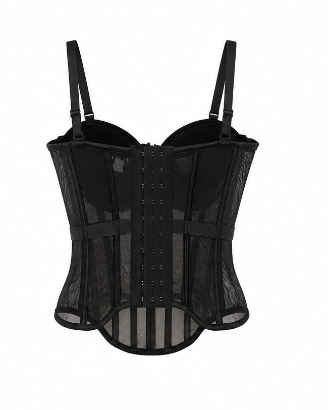 Corset Bustier — Negro