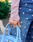 BLUSA PINK POLKA DOTS
