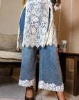 SET DE ENCAJE Y DENIM