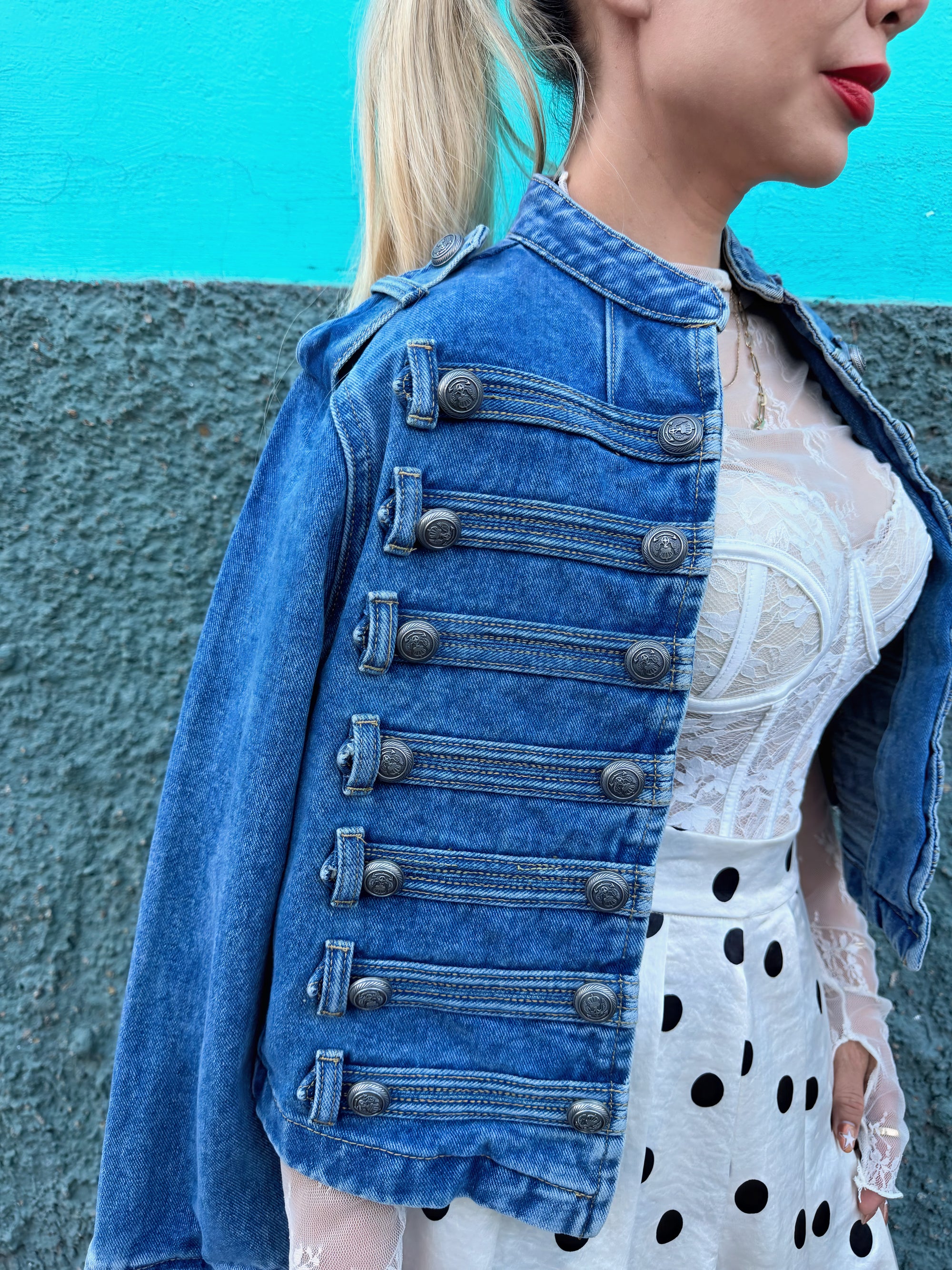 CHAQUETA DENIM ICONIC