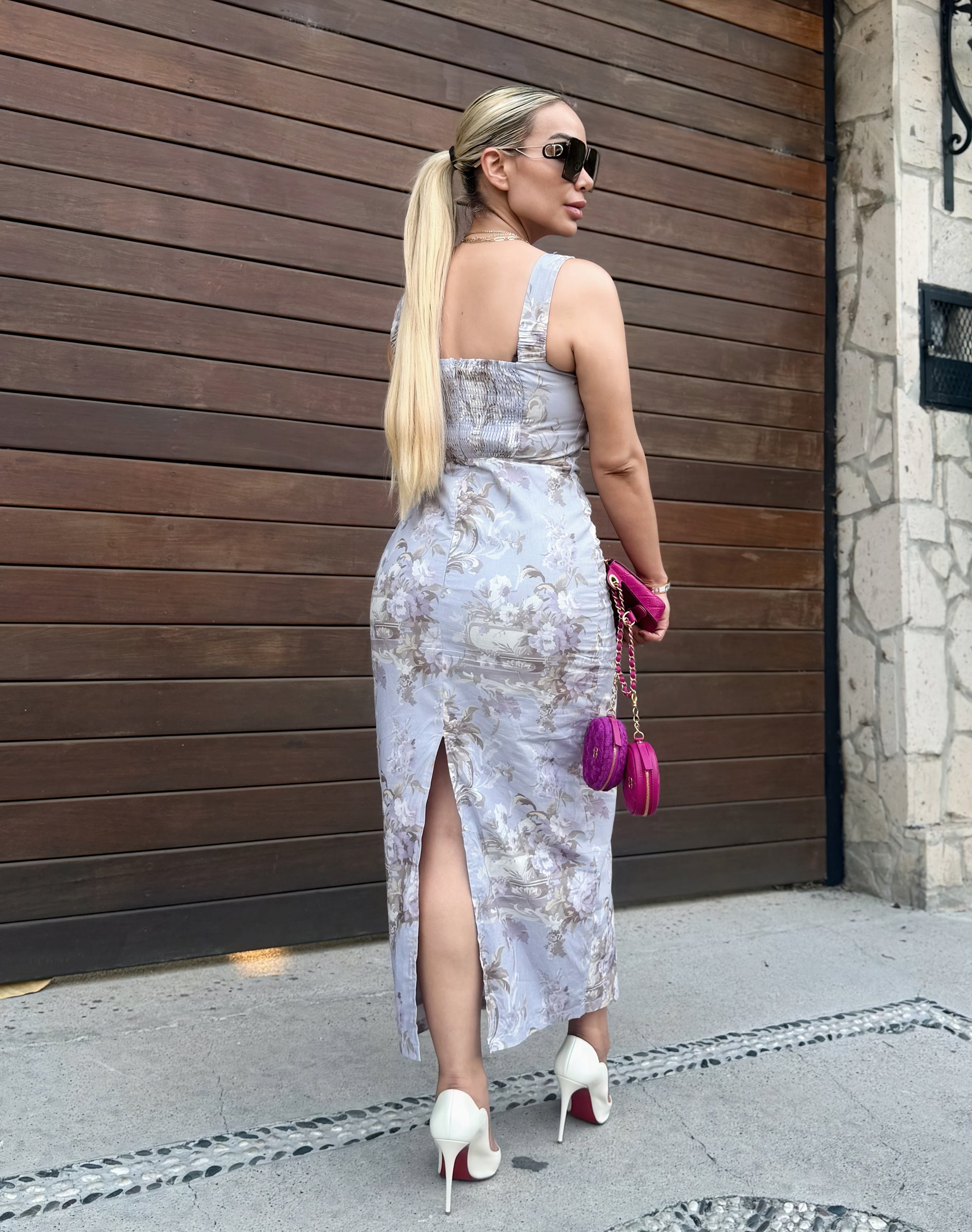 VESTIDO FLORAL LAVANDA