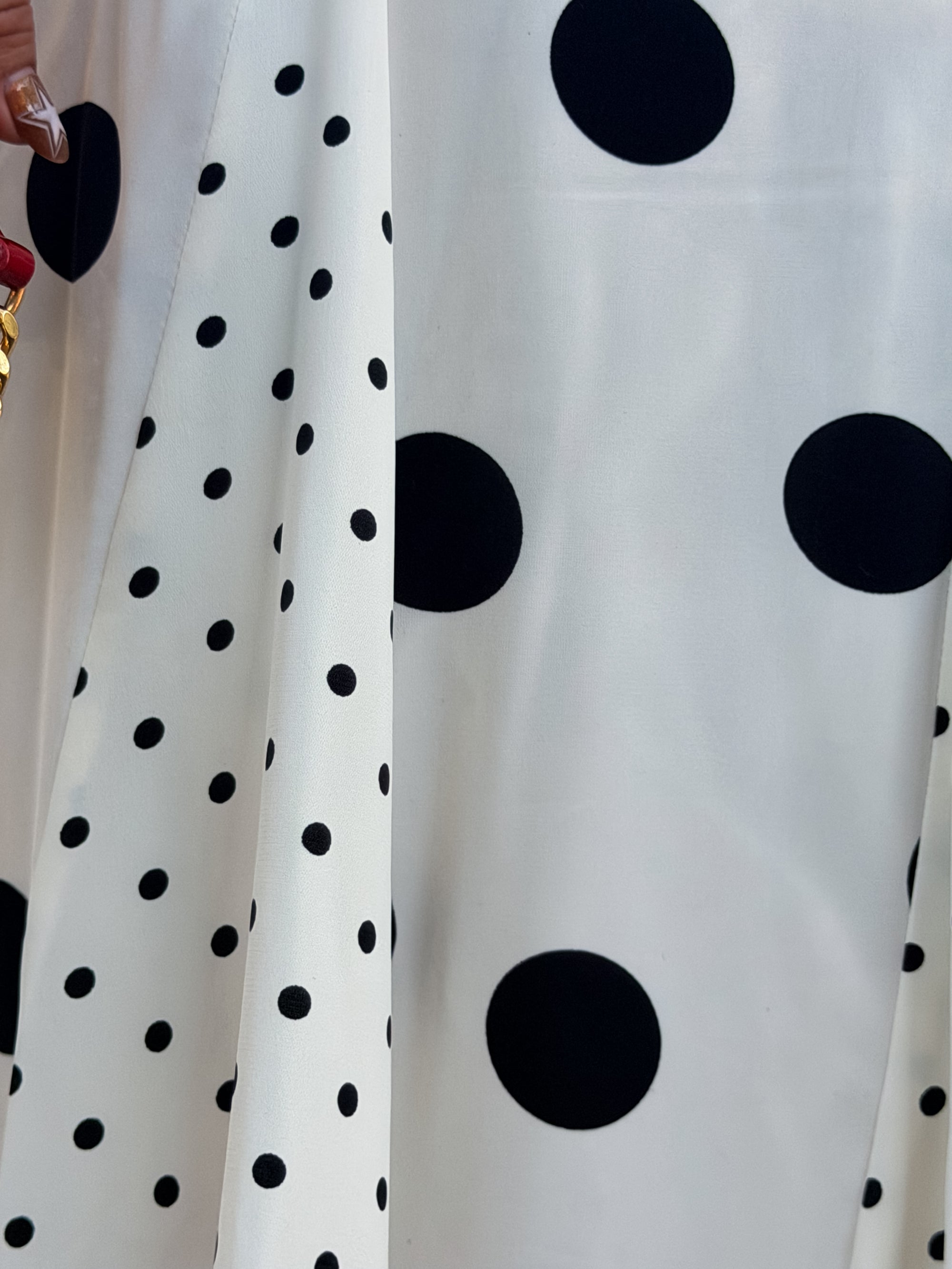 VESTIDO HALTER POLKA DOTS