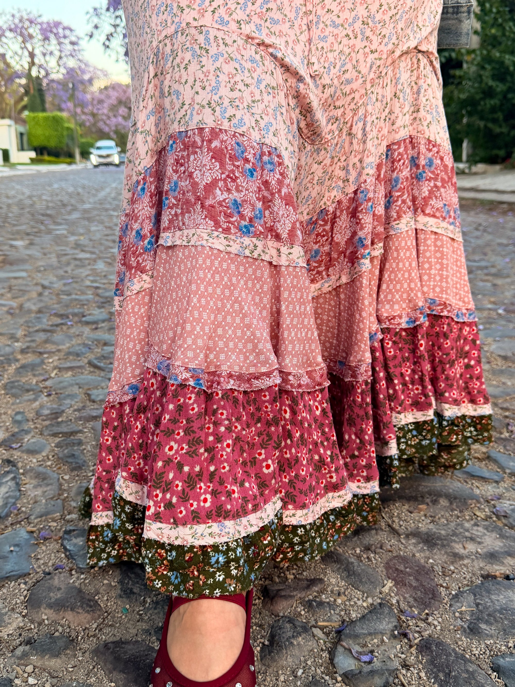 FALDA GARDENIA