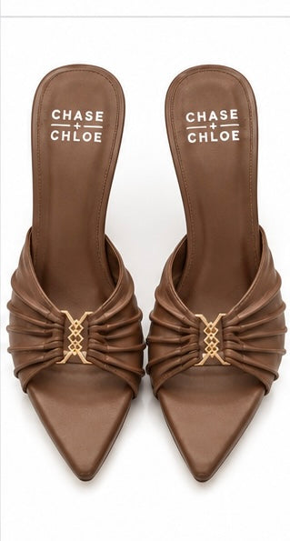 Zapatillas dupe -Negras/Chocolate