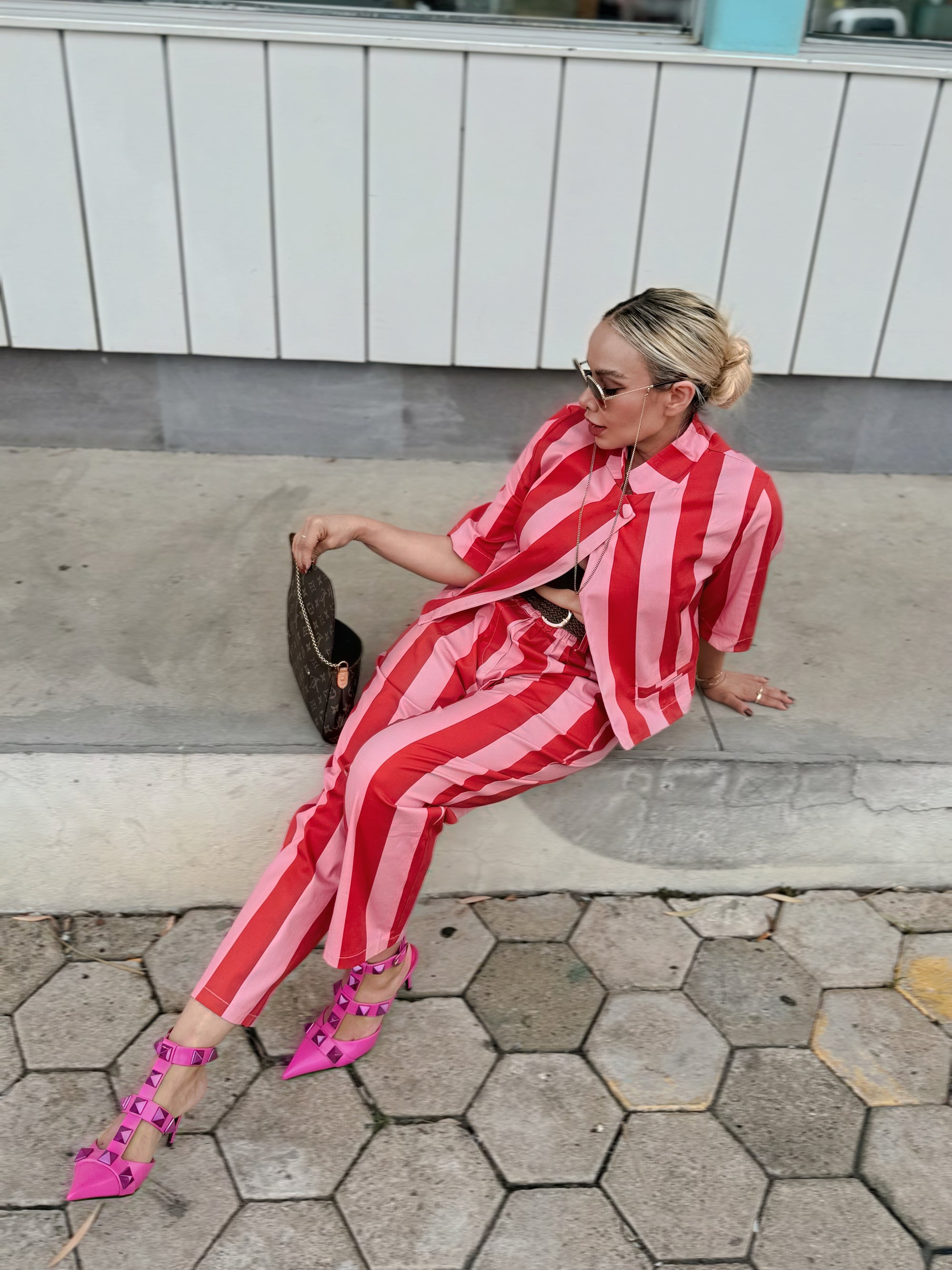 SET RAYAS FUCSIA