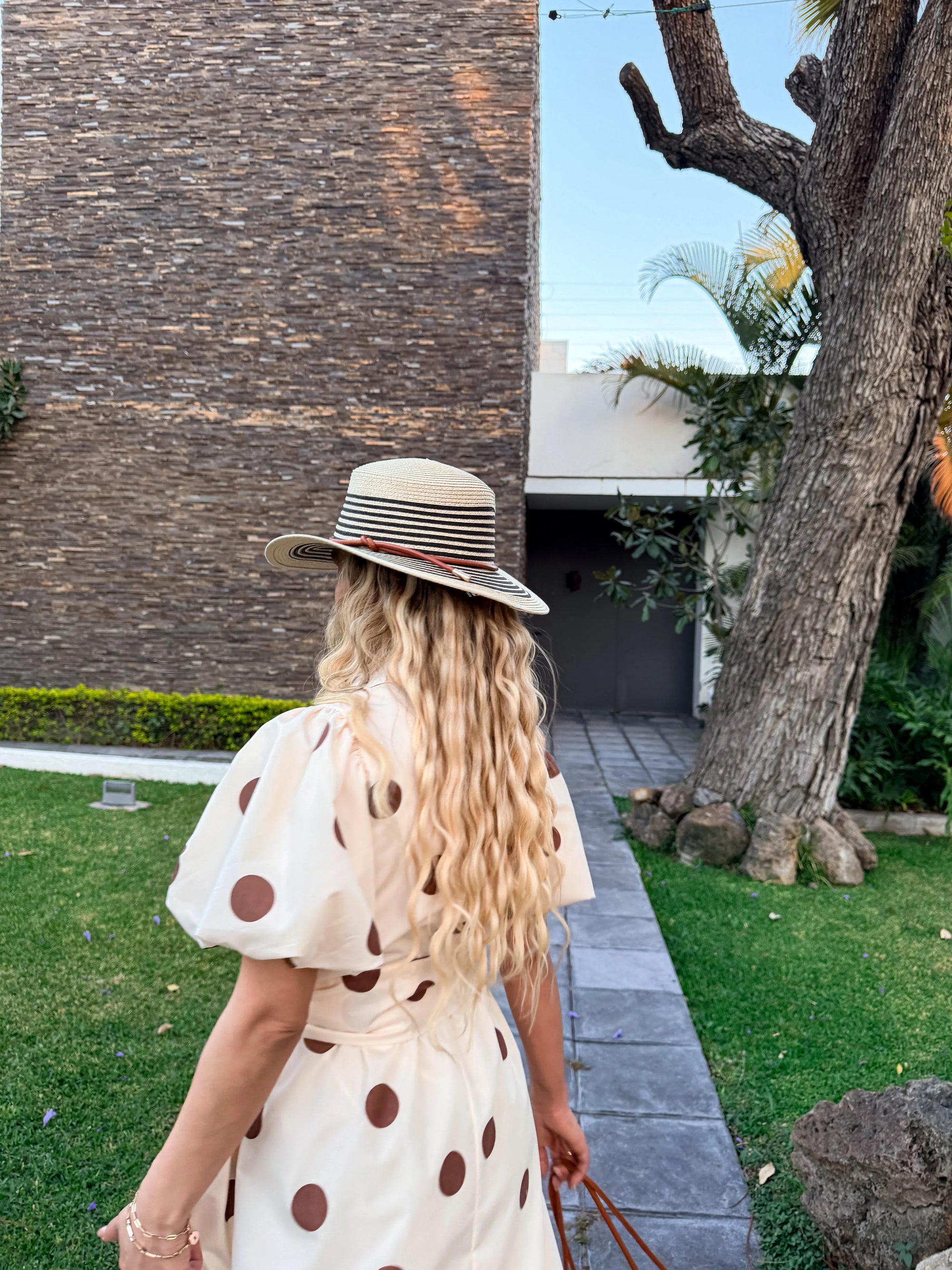 VESTIDO CAMISERO POLKA LATTE
