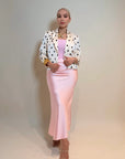 BLAZER SATINADO DE LUNARES