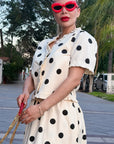 SET POLKA DOTS CON OLANES