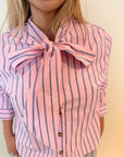 CAMISERA DE RAYAS CON LAZADA