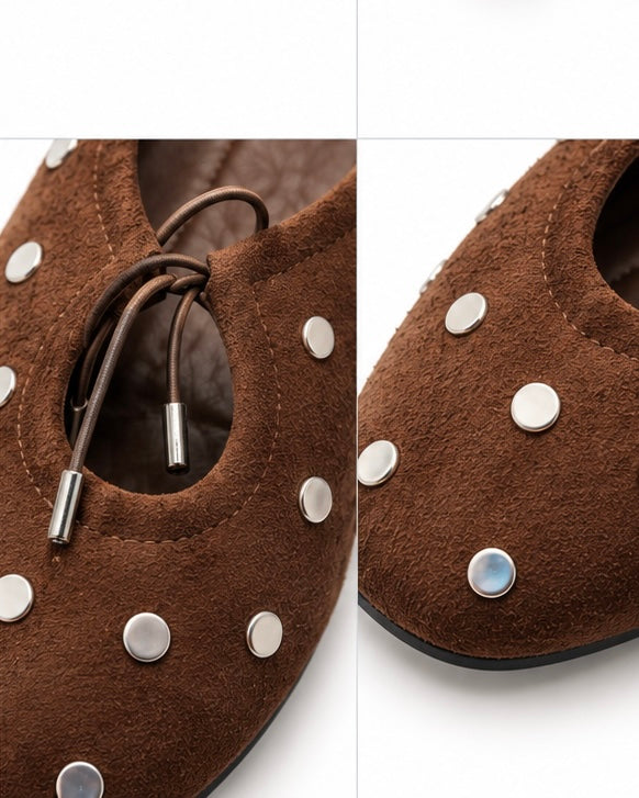 Flats de Piel — Chocolate