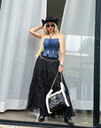 CORSET DENIM