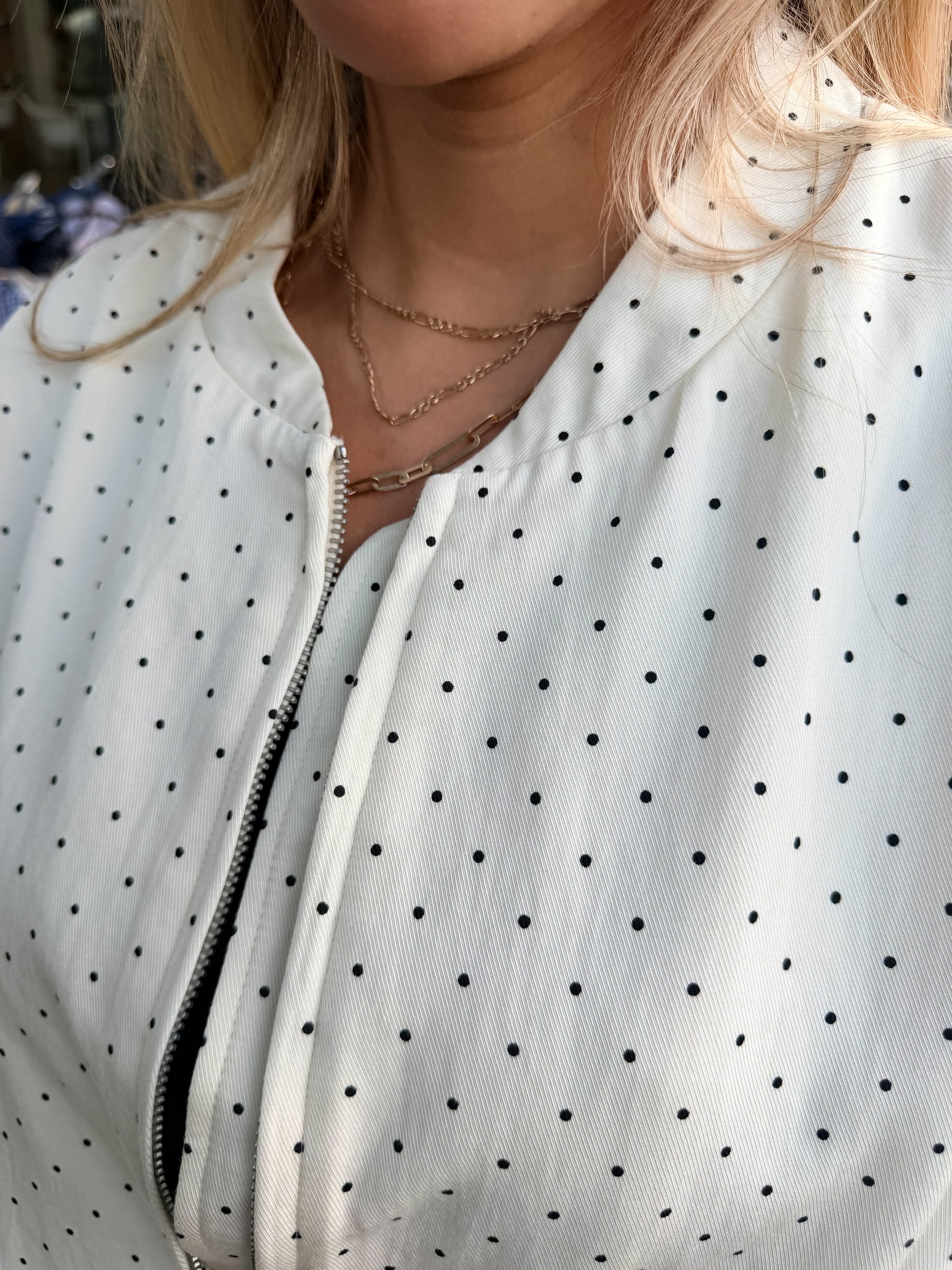 CHAQUETA POLKA DOTS