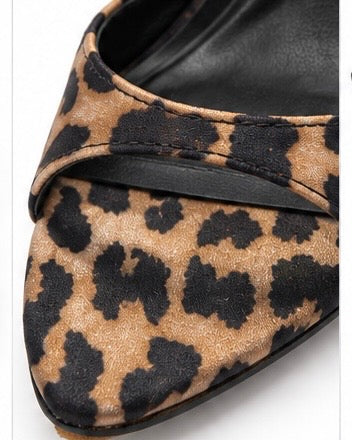 Zapatillas de Tacón Leopardo