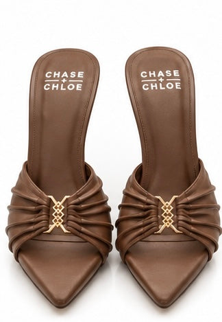 Zapatillas dupe -Negras/Chocolate