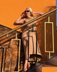 VESTIDO CAPRI CAMEL