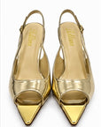 Slingback Punta Metálica