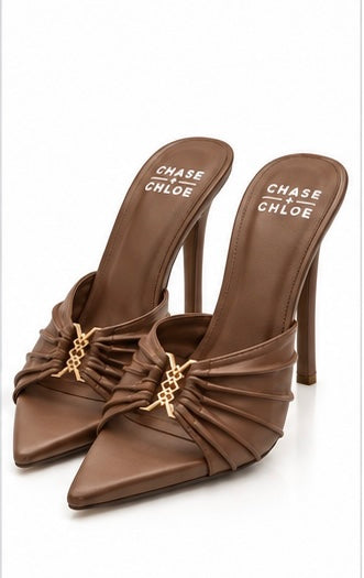 Zapatillas dupe -Negras/Chocolate