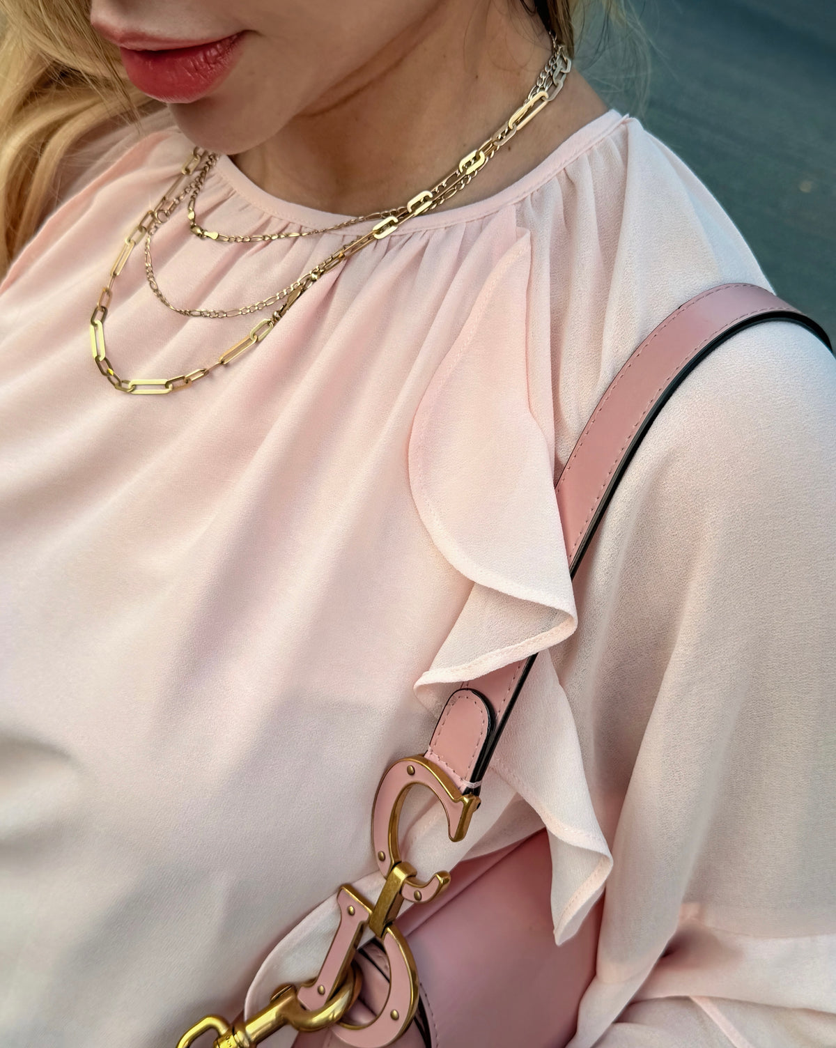 BLUSÓN VESTIDO ROSÉ