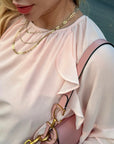 BLUSÓN VESTIDO ROSÉ