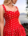 VESTIDO DE LUNARES CHERRY