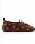 Flats de Piel — Chocolate