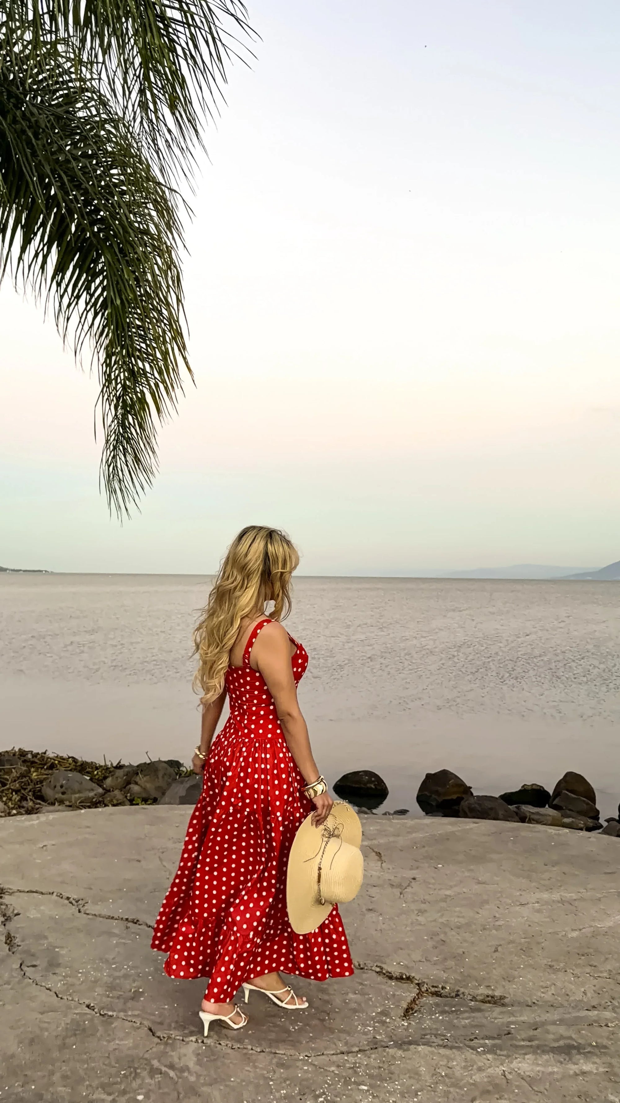 VESTIDO DE LUNARES CHERRY