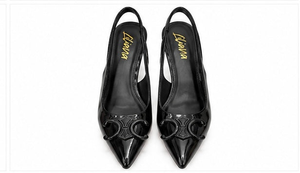 Zapatillas Slingback Horsebit