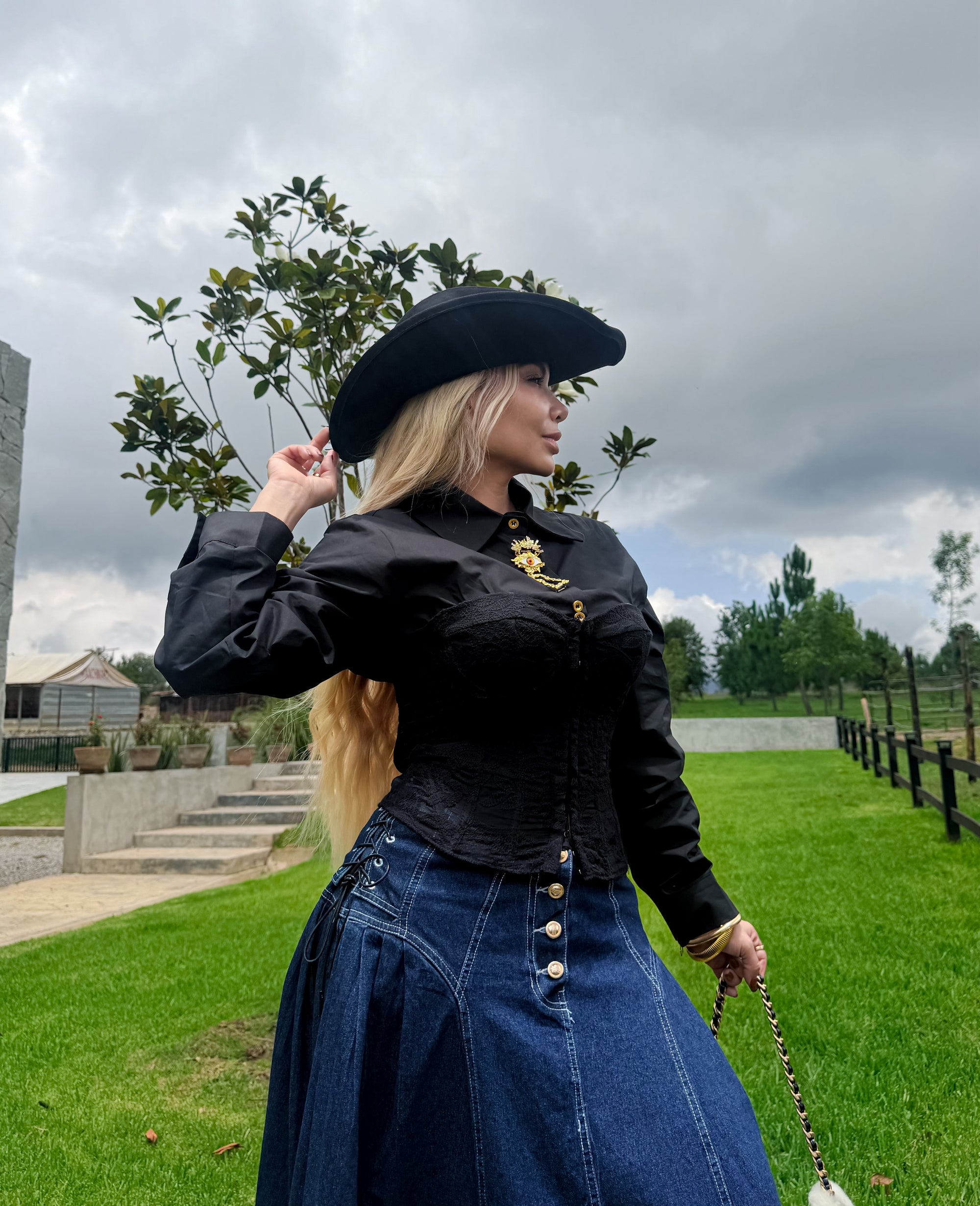 FALDA DENIM OLIVIA