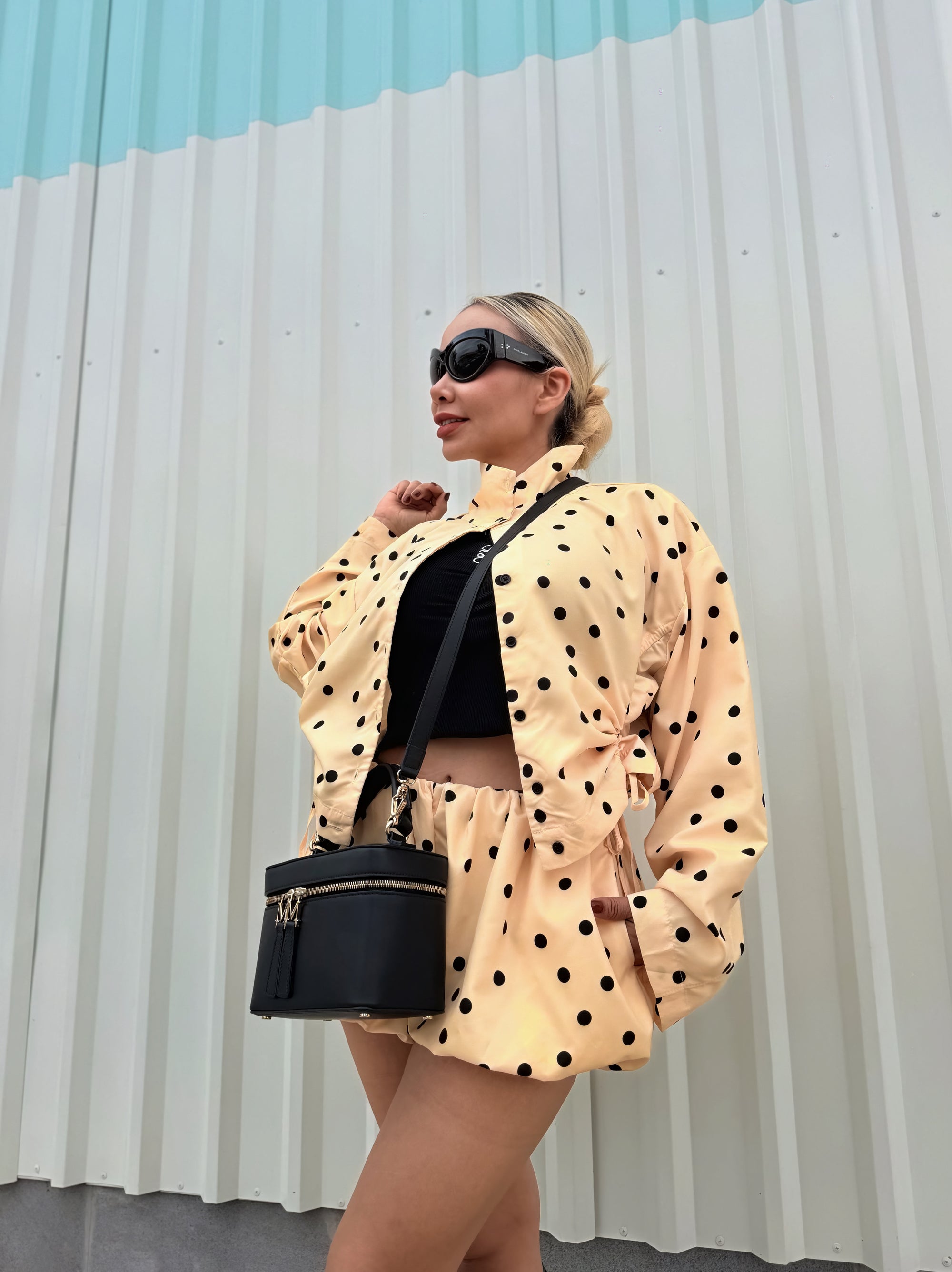 SET POLKA NOIR