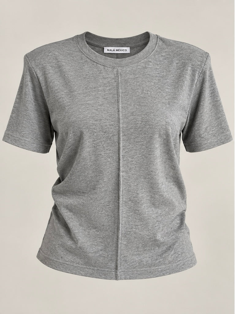 TSHIRT BÁSICA CON HOMBRERAS