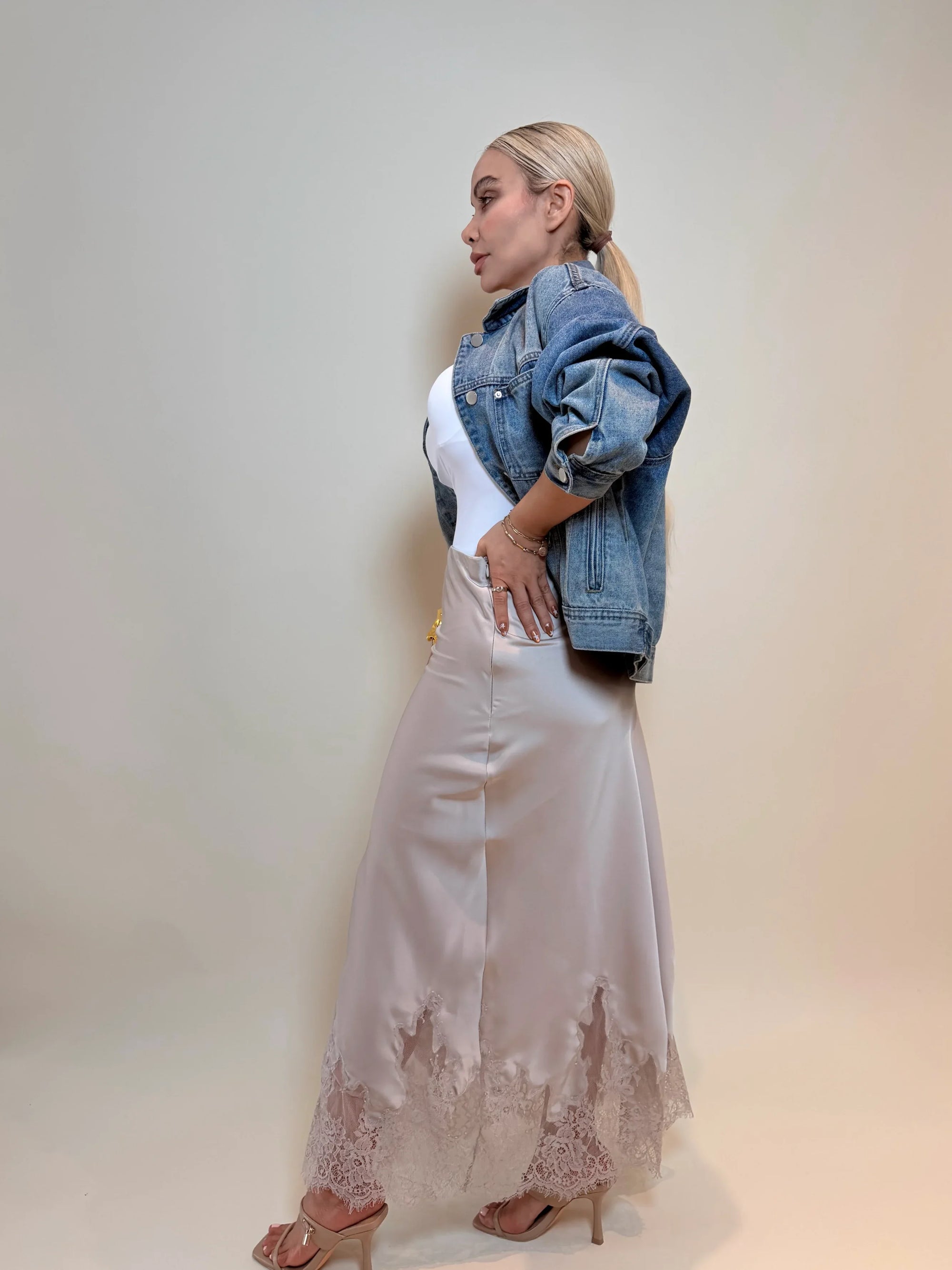 CHAQUETA DENIM OVERSIZE