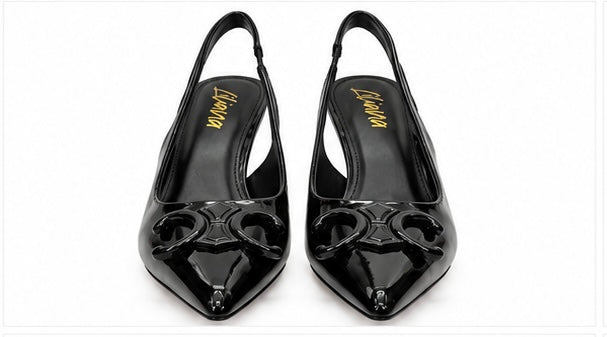 Zapatillas Slingback Horsebit