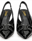 Zapatillas Slingback Horsebit